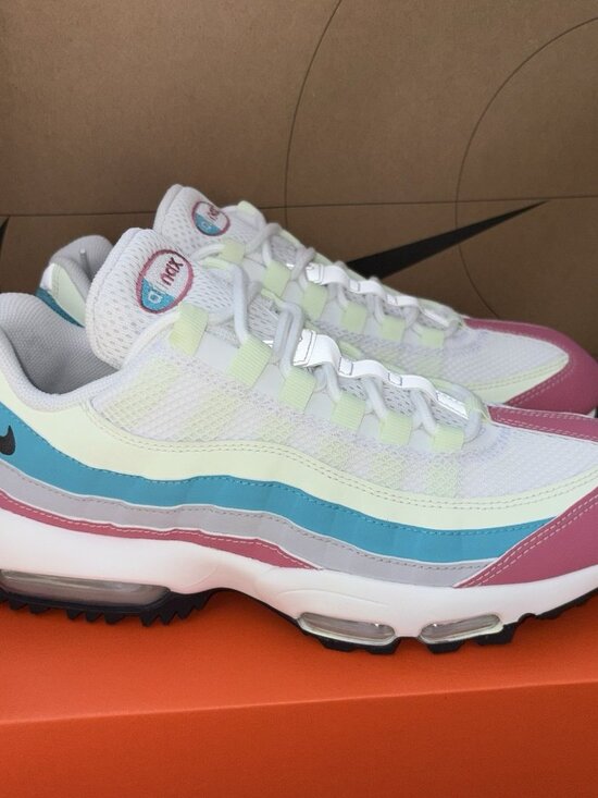 NEW Nike Air Max \'95 G Golf Fierney “Peony” HV4696-600 Men Size 9
